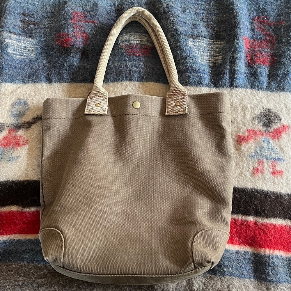 J Crew Canvas Tote Bag, 100% Cotton